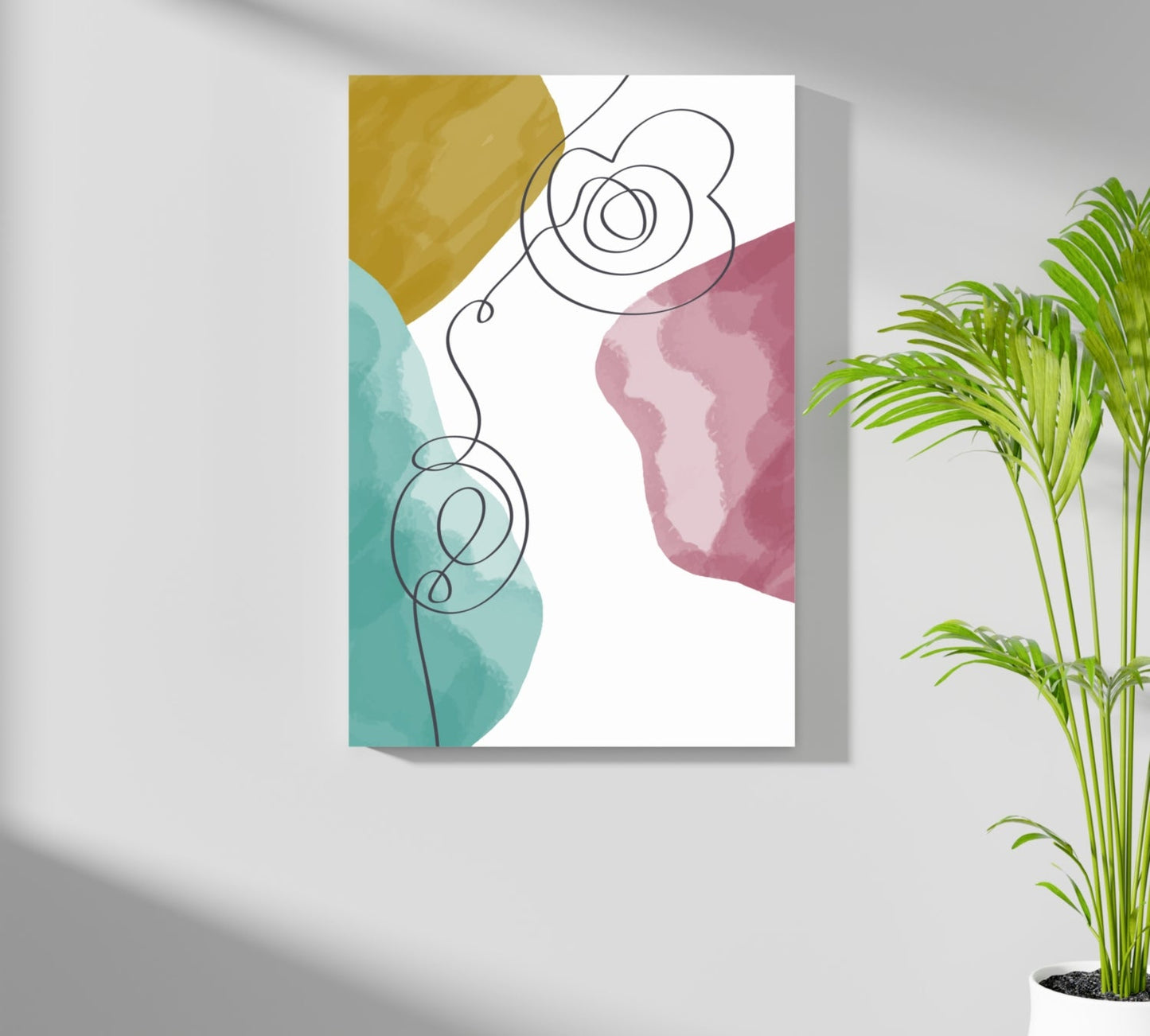 Modern Art Shape II Metal Wall Art