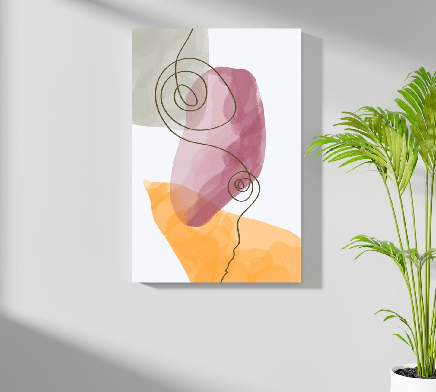 Modern Art Shape V Metal Wall Art