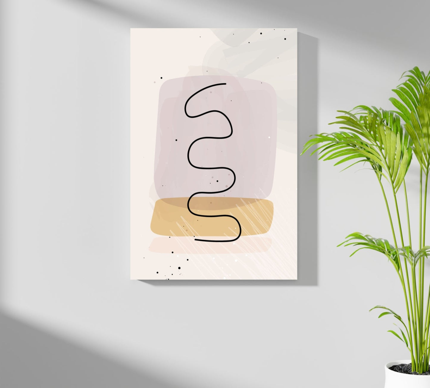 Line Art V9 Metal Wall Art