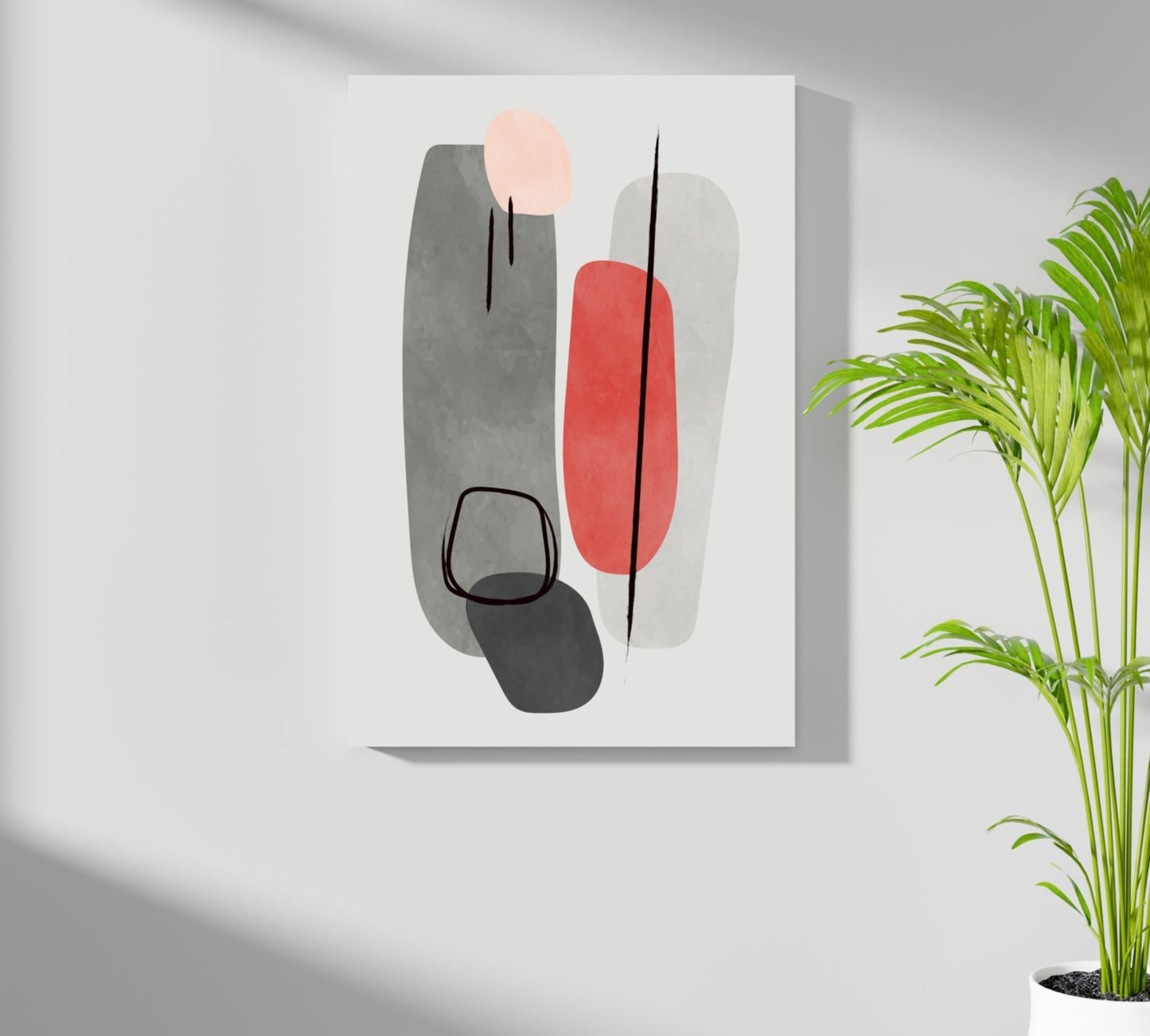 Line Art V13 Metal Wall Art