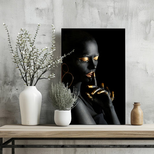 Woman Aluminum Wall Art