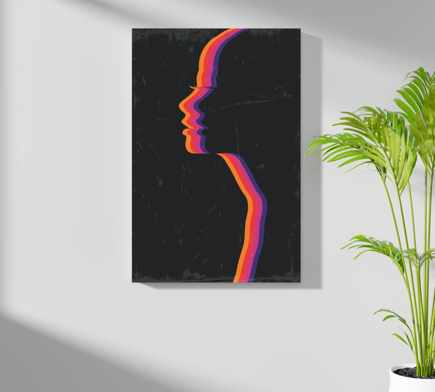 Faces Metal Wall Art