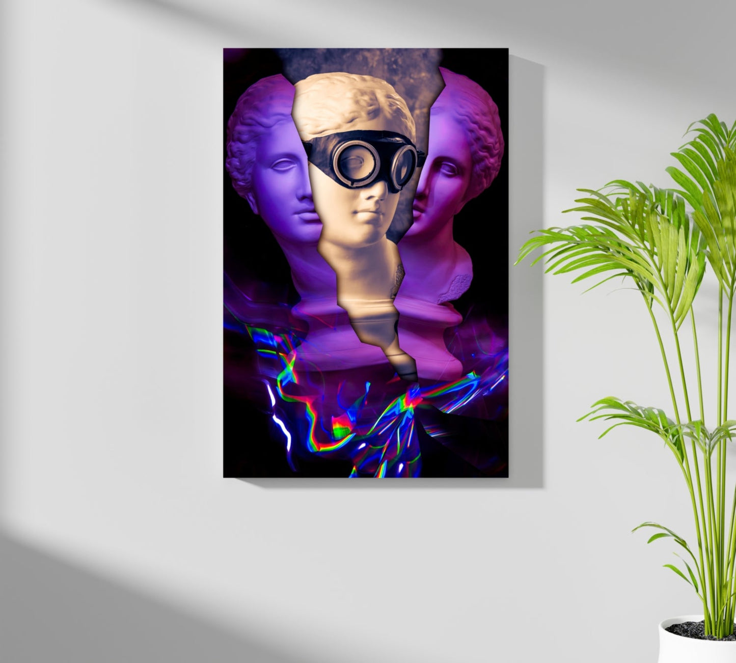 Contemporary Art Statue Metal Wall Art
