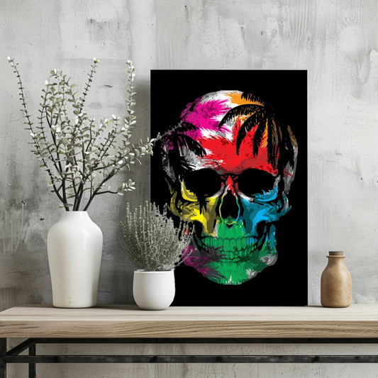Skull Metal Wall Art