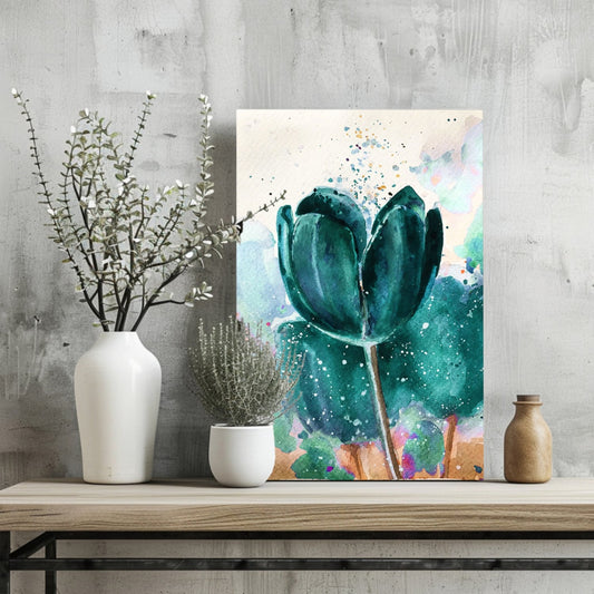 Tulip Metal Wall Art