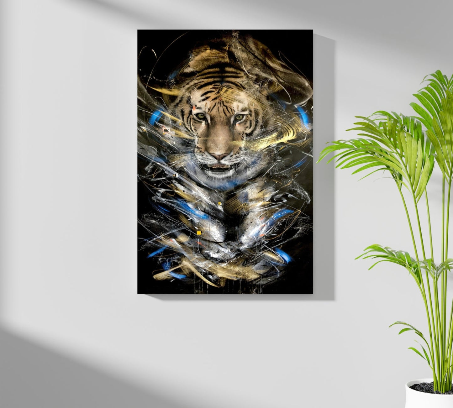 Tiger Aluminum Wall Art