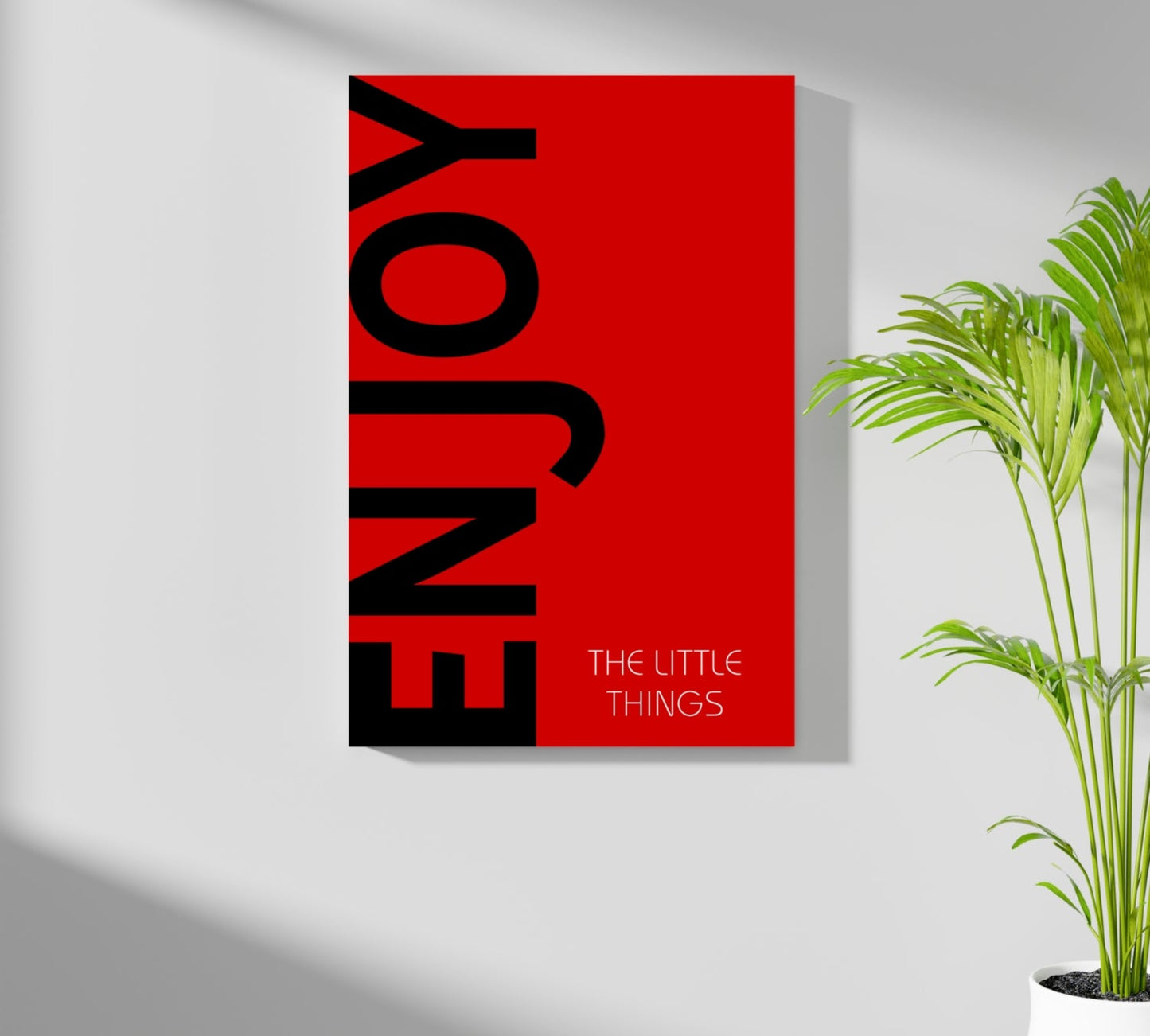 Enjoy The Little Things Metal Wall Art