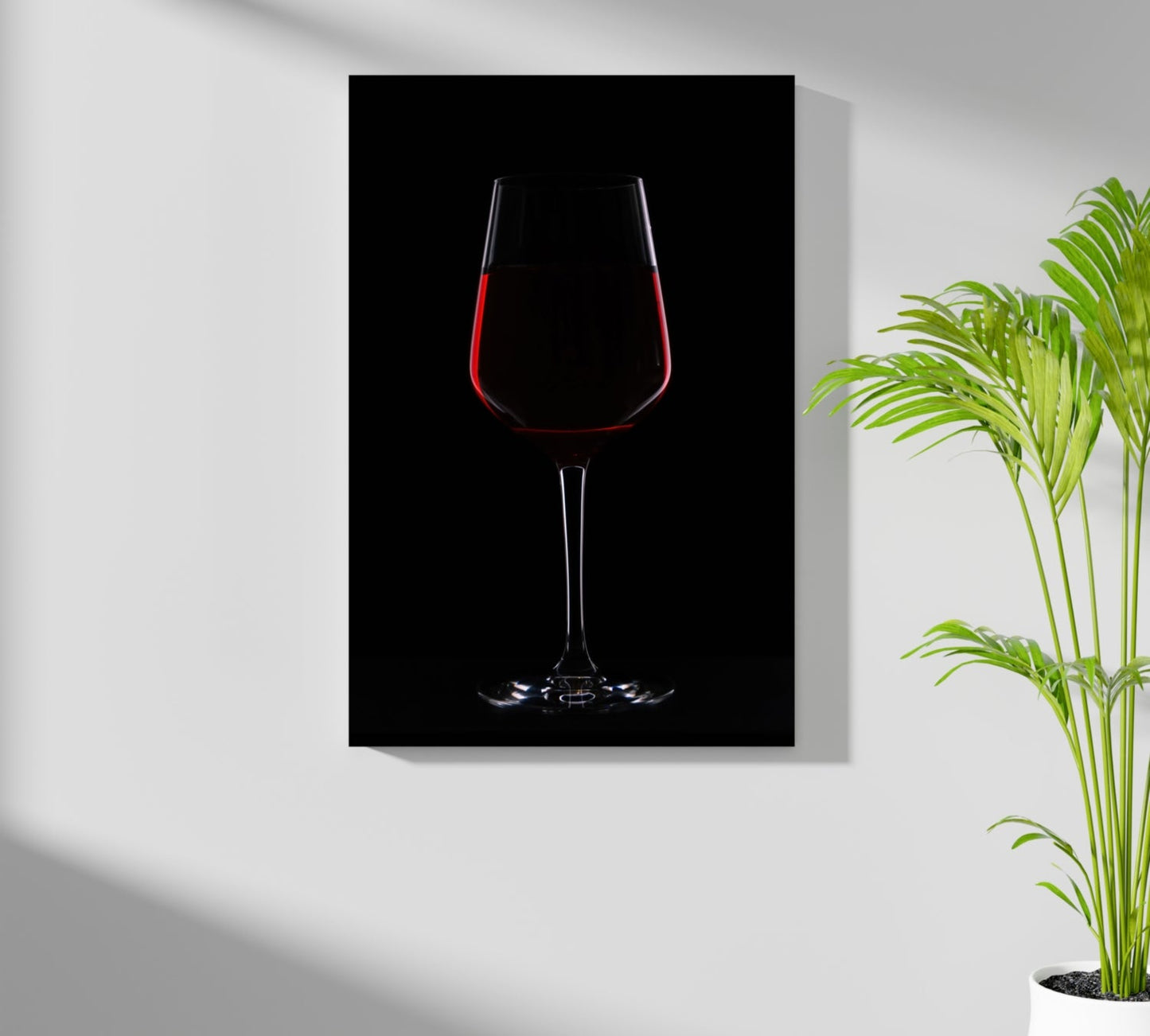 Red Wine Metal Wall Art