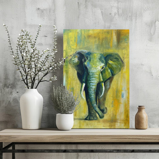 Elephant Aluminum Wall Print
