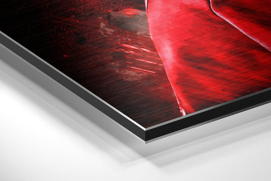 Gold Chains Rapper Metal Wall Art
