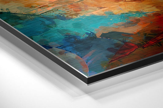 Colors of Flower Metal Wall Art