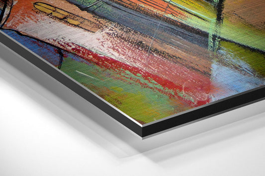 City of Colors Metal Wall Art