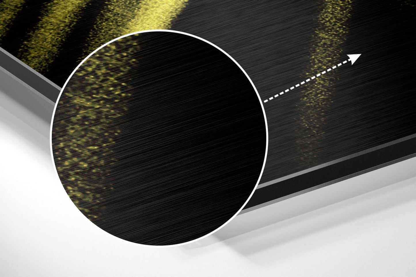 Brushstroke Metal Wall Art