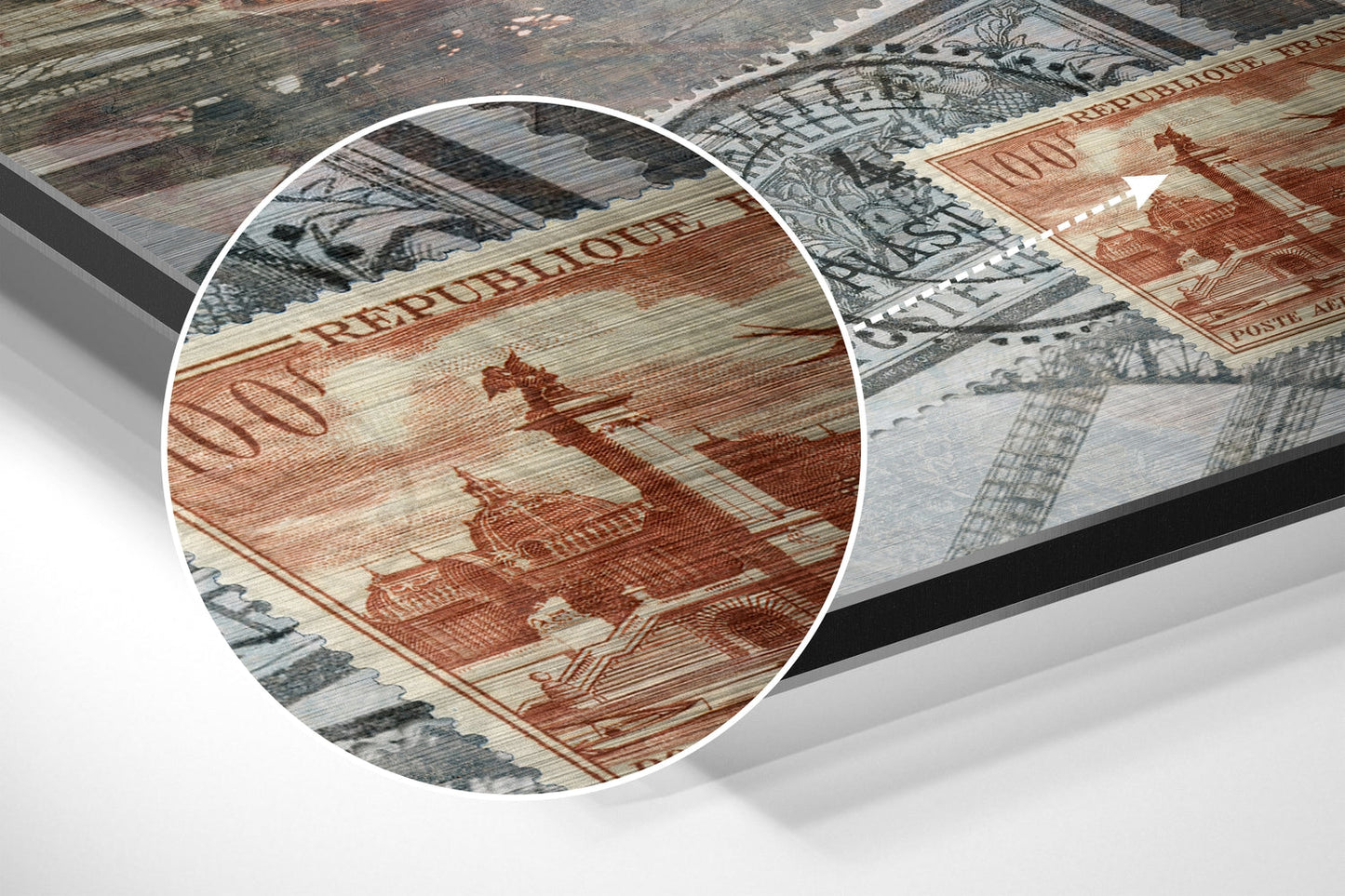 Eiffel Tower Metal Wall Art