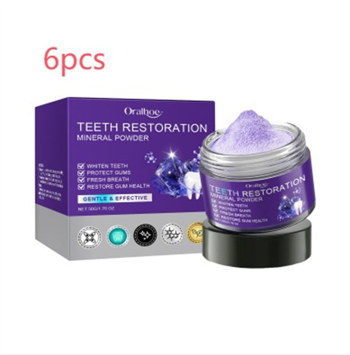 Teeth Restoration Mineral Powder – Brighten Your Smile Naturally