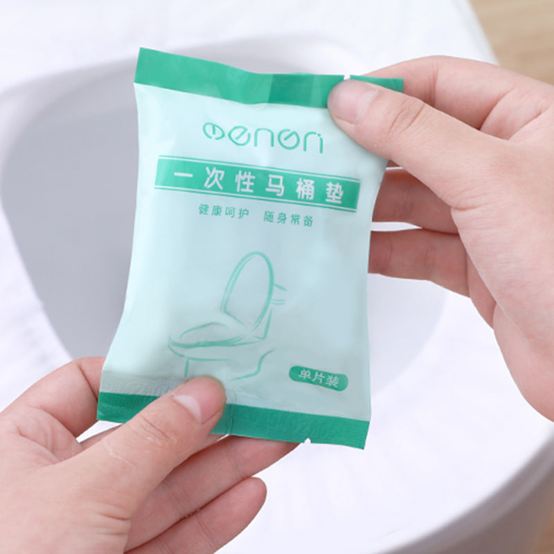Disposable Travel Toilet Seat Covers (Non-Woven) – Clean, Comfy, and Covered Anywhere
