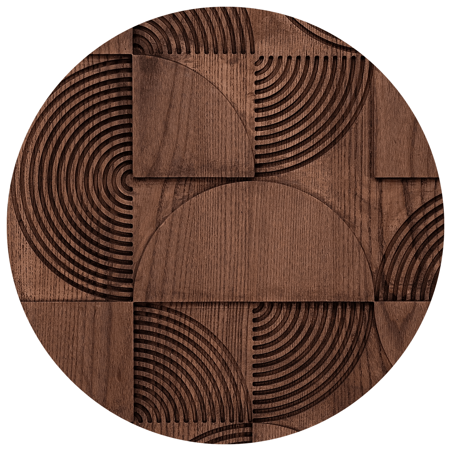 Bauhaus Wood Wall Art - Natural