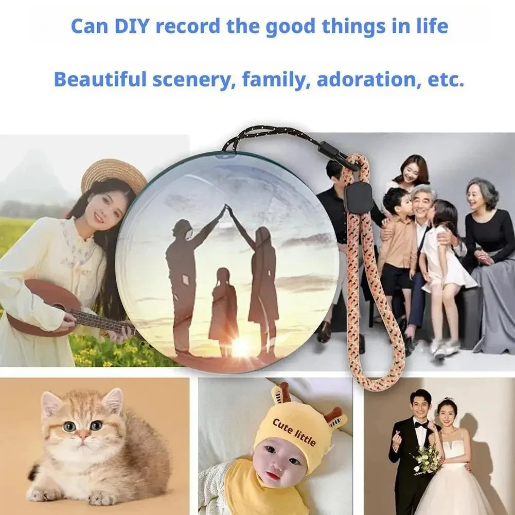 digital photo ornament with sound