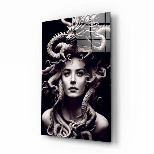 Medusa Glass Art || Designer Collection