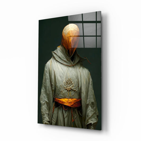 Headless Monk Glass Art || Designer Collection