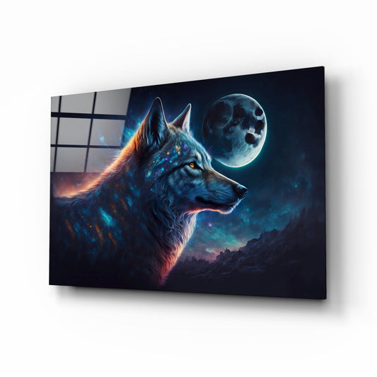Sparkling Freedom Aurora Glass Wall Art