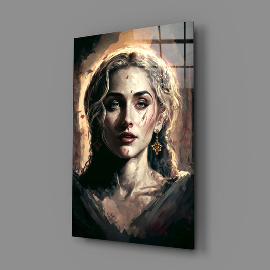 Madonna Glass Wall Art