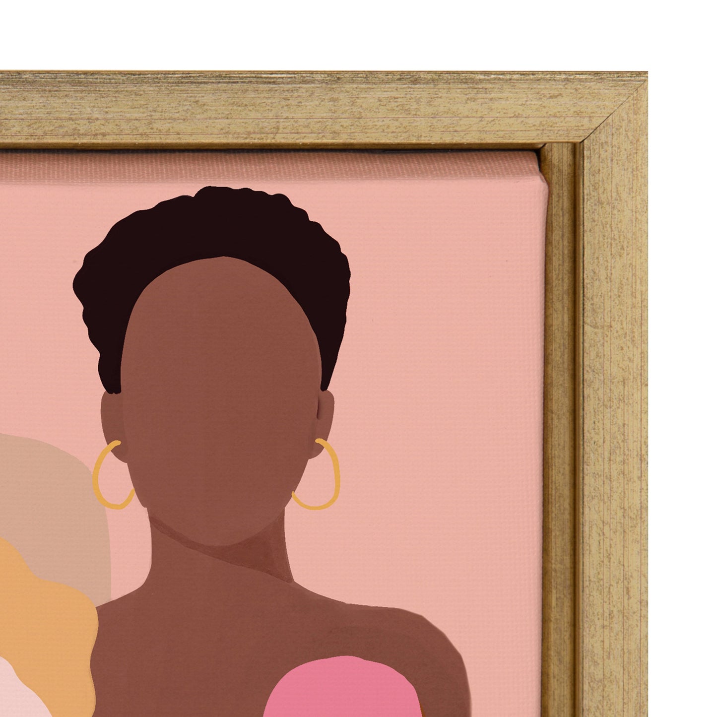 Sylvie Who Run The World Framed Canvas by Maja Tomljanovic