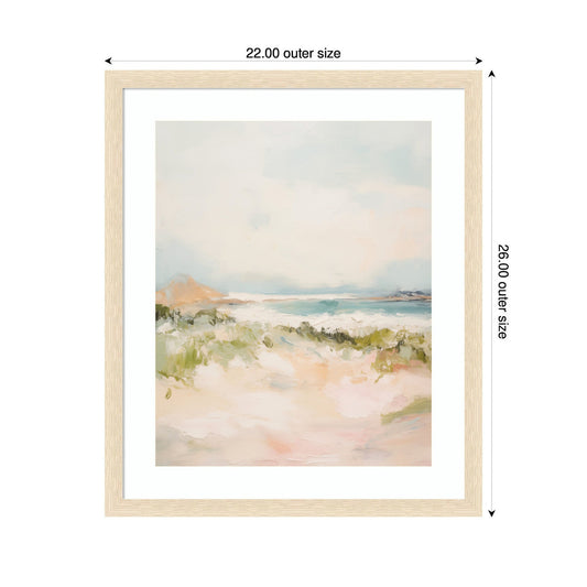 Tranquil Valley Landscape Framed Wall Art