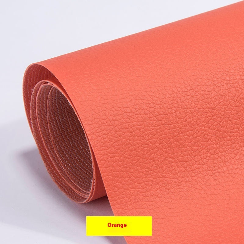 orange leather repair sticky patch
