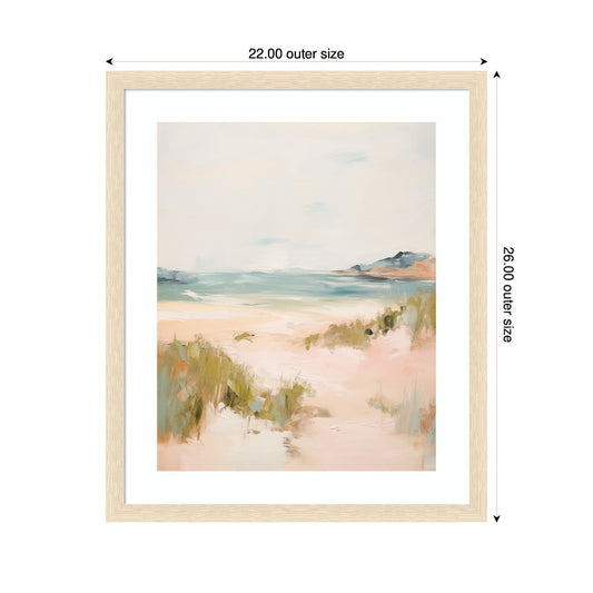 Tranquil Mountain Landscape Framed Wall Art