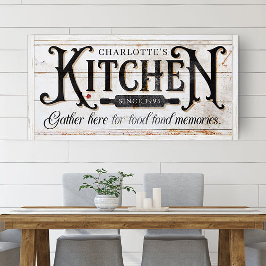 Kitchen Wall Art Canvas for Home Decor