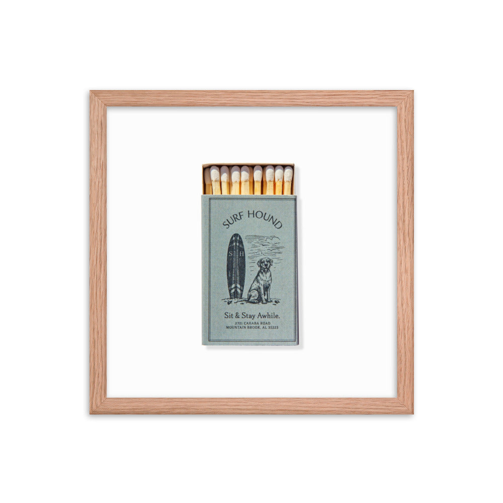 Surf Hound Framed Photo Wall Art