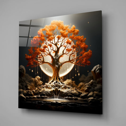 Tree of Life Glass Wall Art