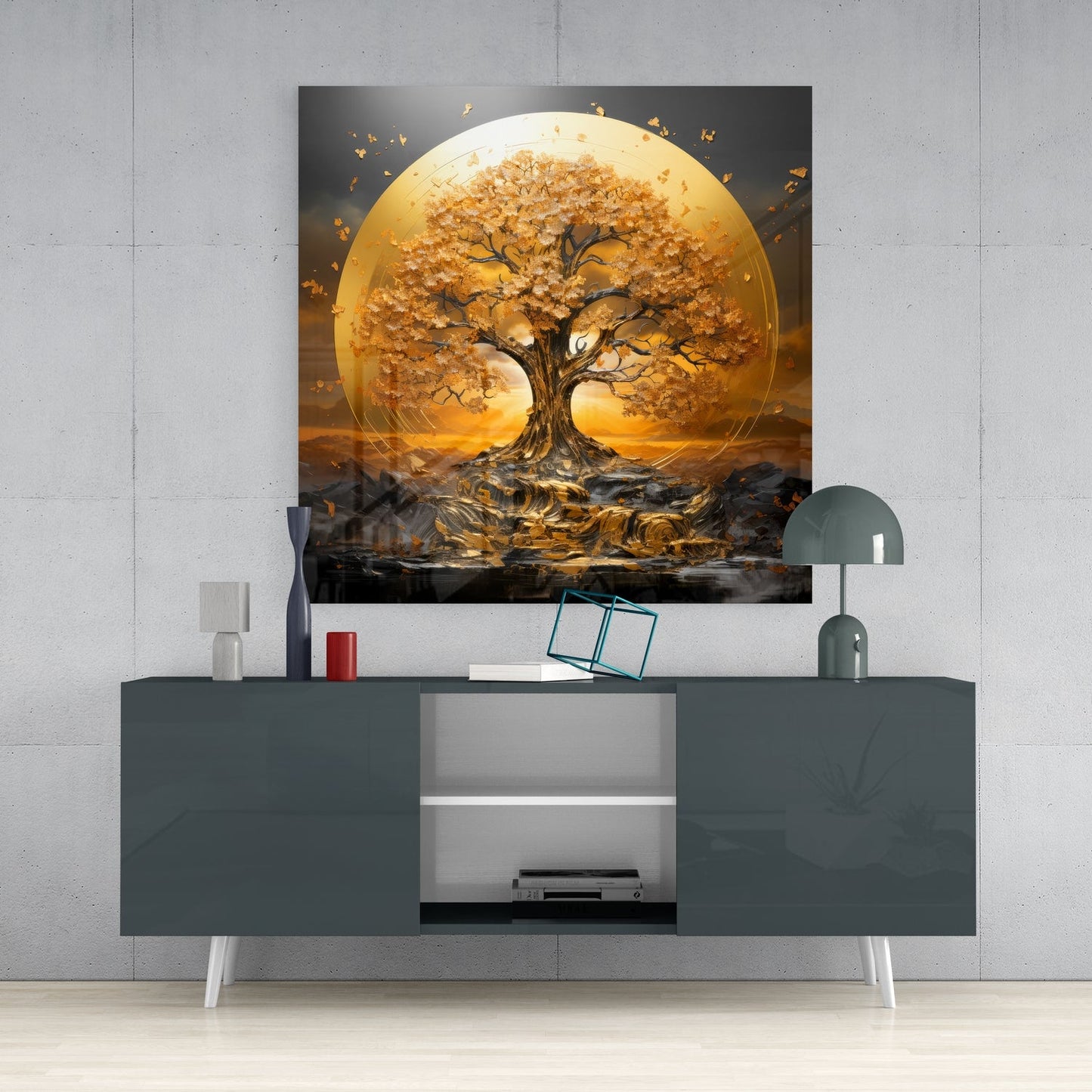 Tree of Life Glass Wall Art