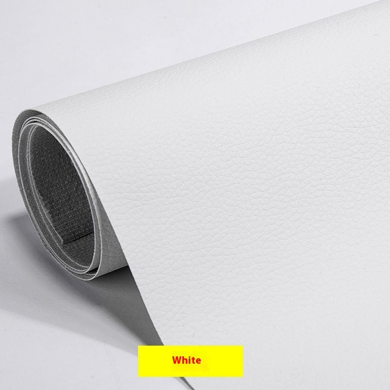 white clear leather repair sticky patch