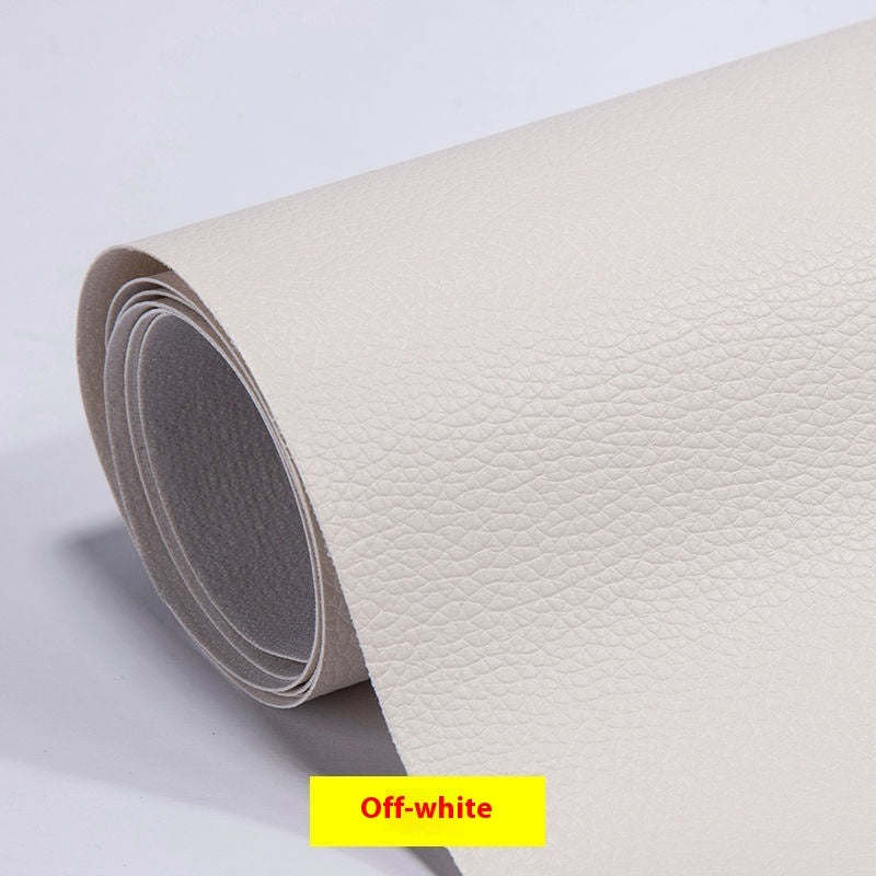 white leather repair sticky patch