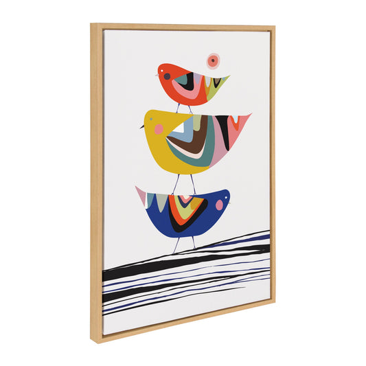Family Tree, Bird of Peace and Peace Dove Framed Canvas Art Set