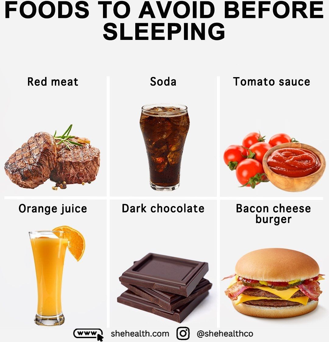 Sleep Better Tonight: Foods to Avoid Before Bedtime