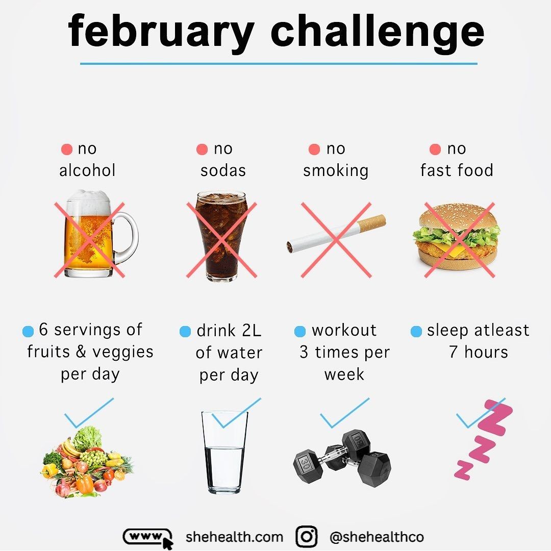 February Challenge: Embracing a Healthier Lifestyle