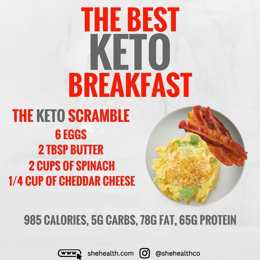 The Best Keto Breakfast Scramble Recipe