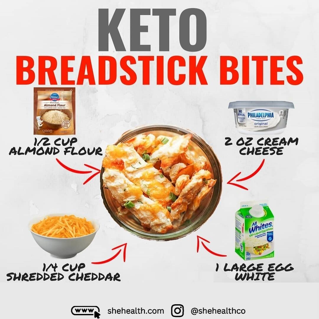 Try These Keto Breadstick Bites for a Low-Carb and Delicious Snack!