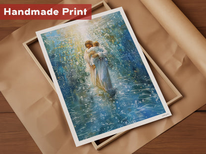 Your Great Love Christian Wall Art Print