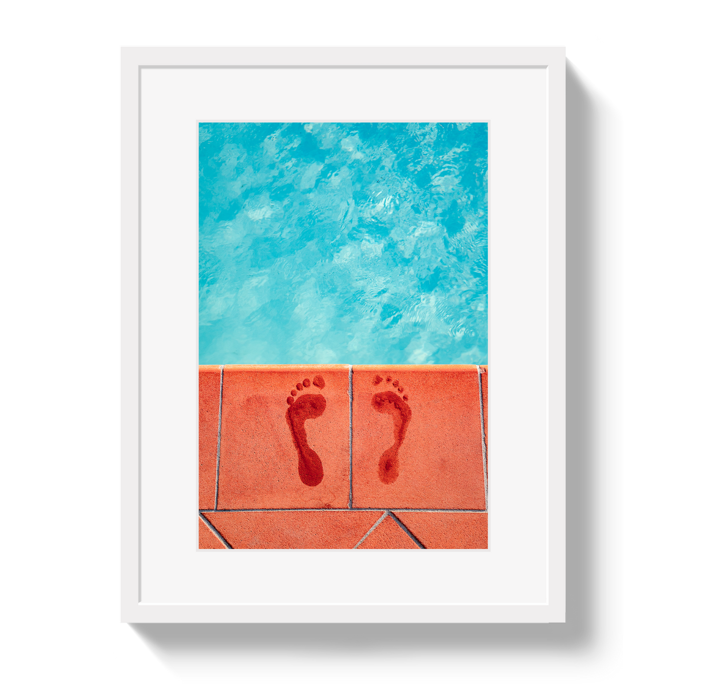 Retro Pool Framed Photography Wall Art