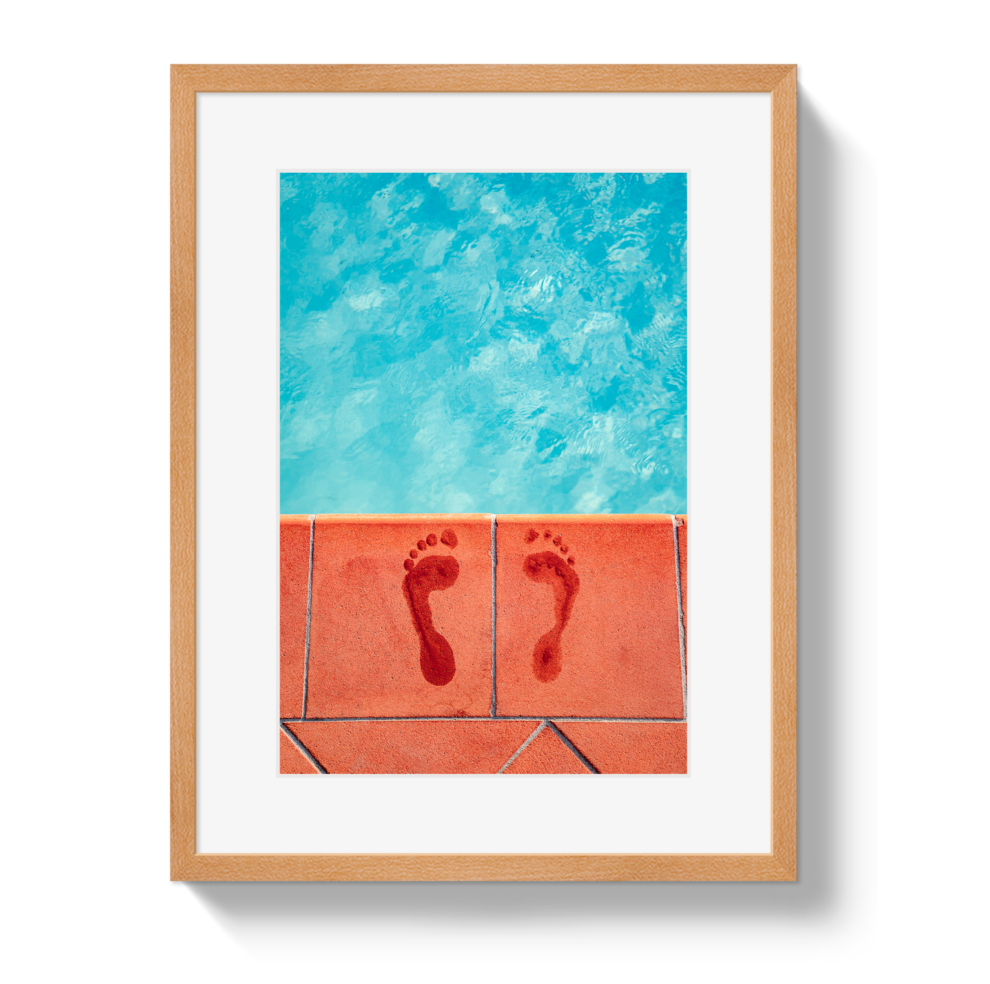 Retro Pool Framed Photography Wall Art