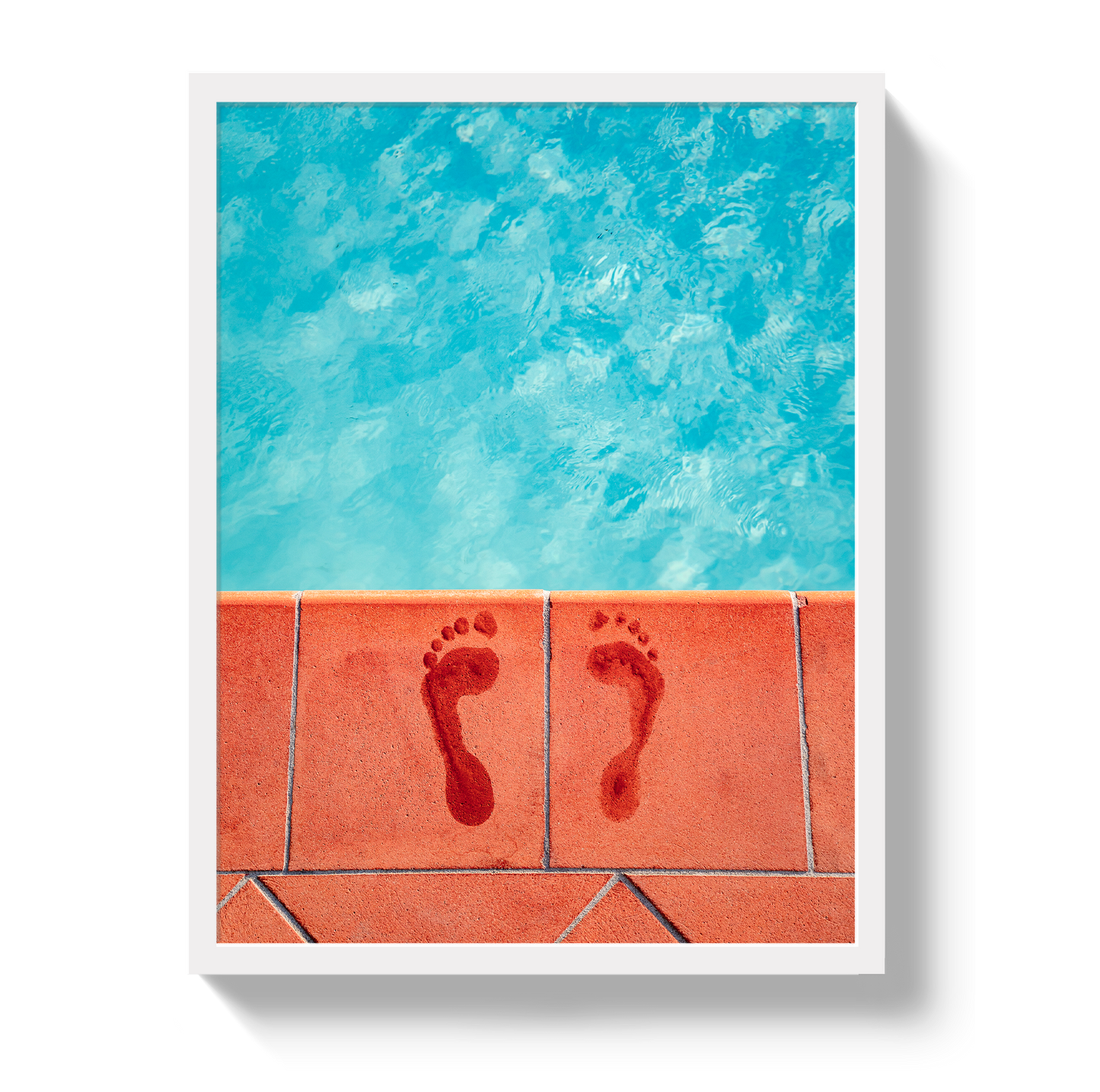 Retro Pool Framed Photography Wall Art