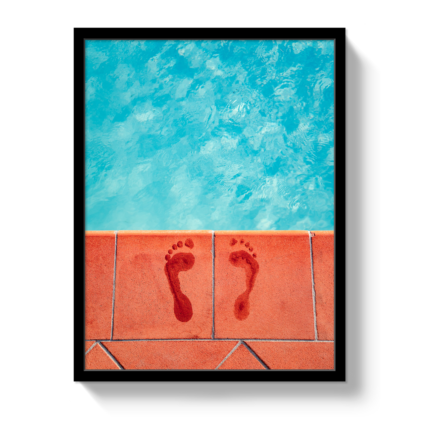 Retro Pool Framed Photography Wall Art