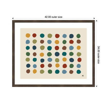 Meditation No. 3b by Kelly Knaga Framed Wall Art Print