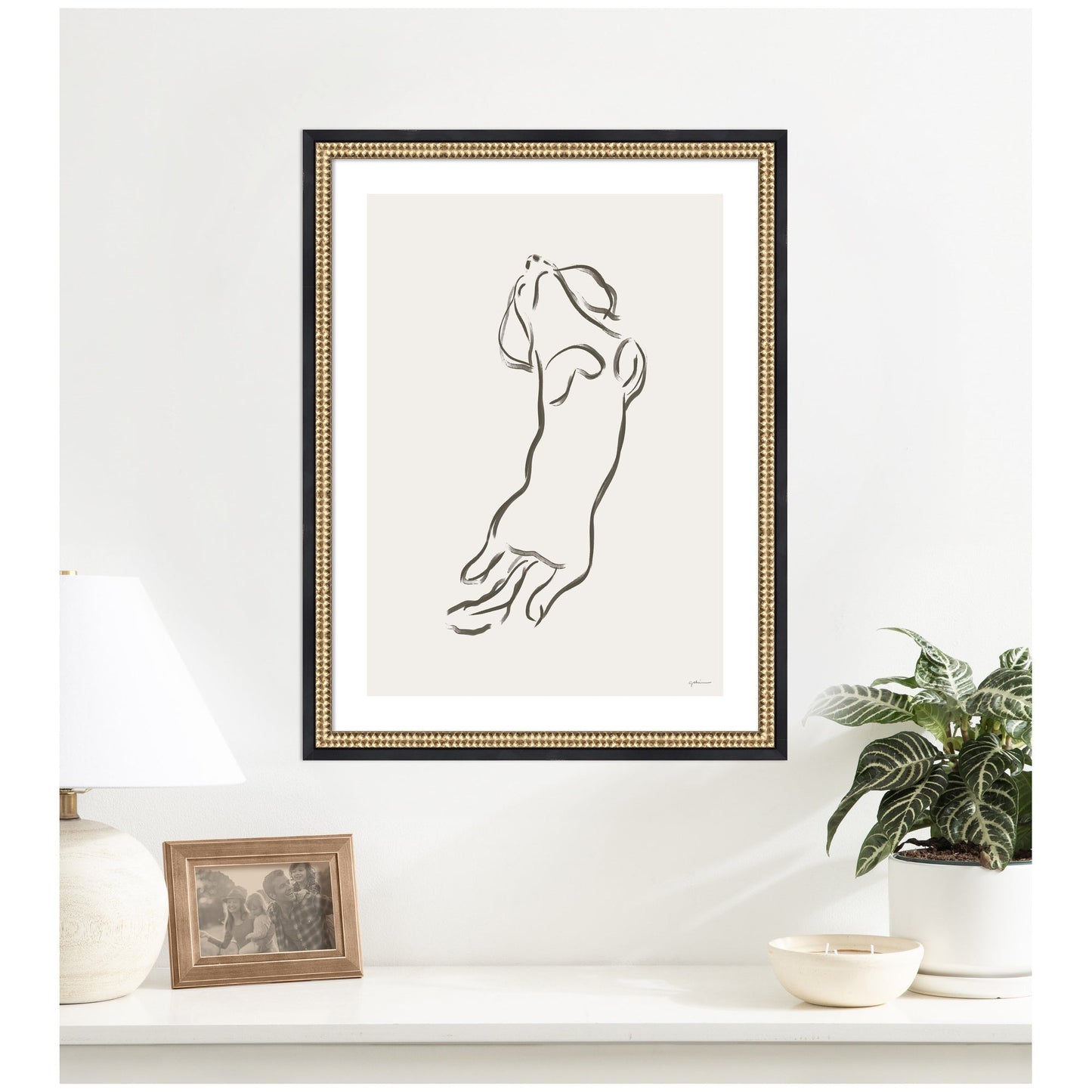 Dachshund Framed Wall Art Print