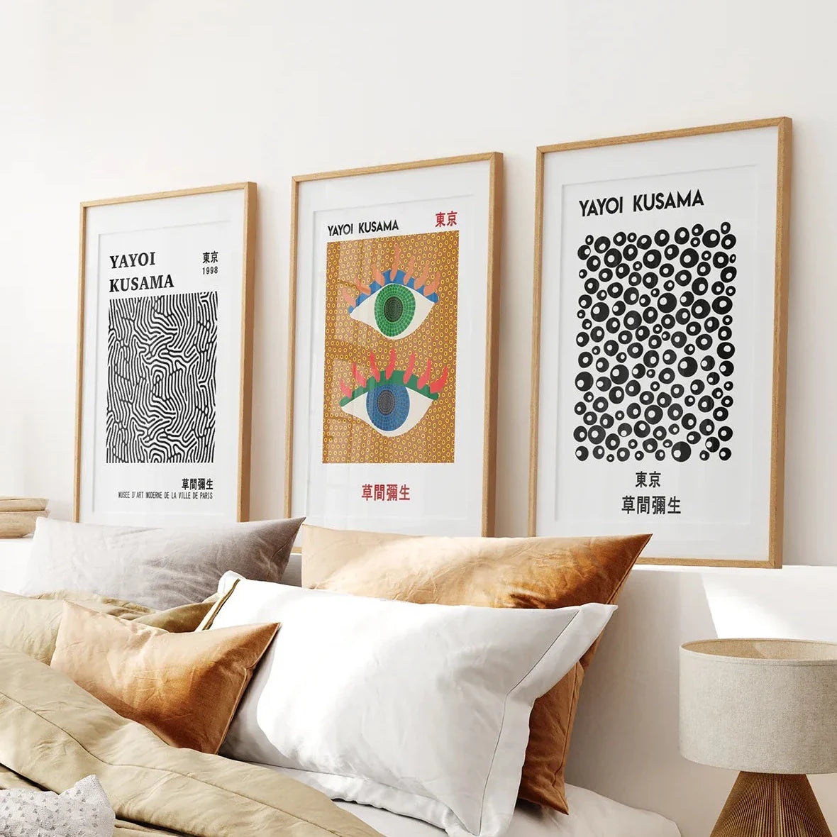 Contemporary Japanese abstract wall art print