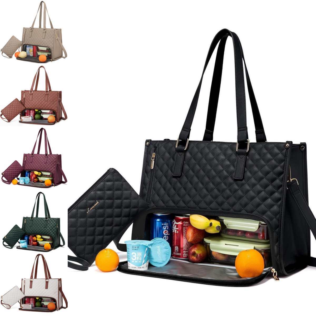 ChicTote™ - The Stylish 2-in-1 Bag That Keeps Your Meals Fresh & Your Life Organized!